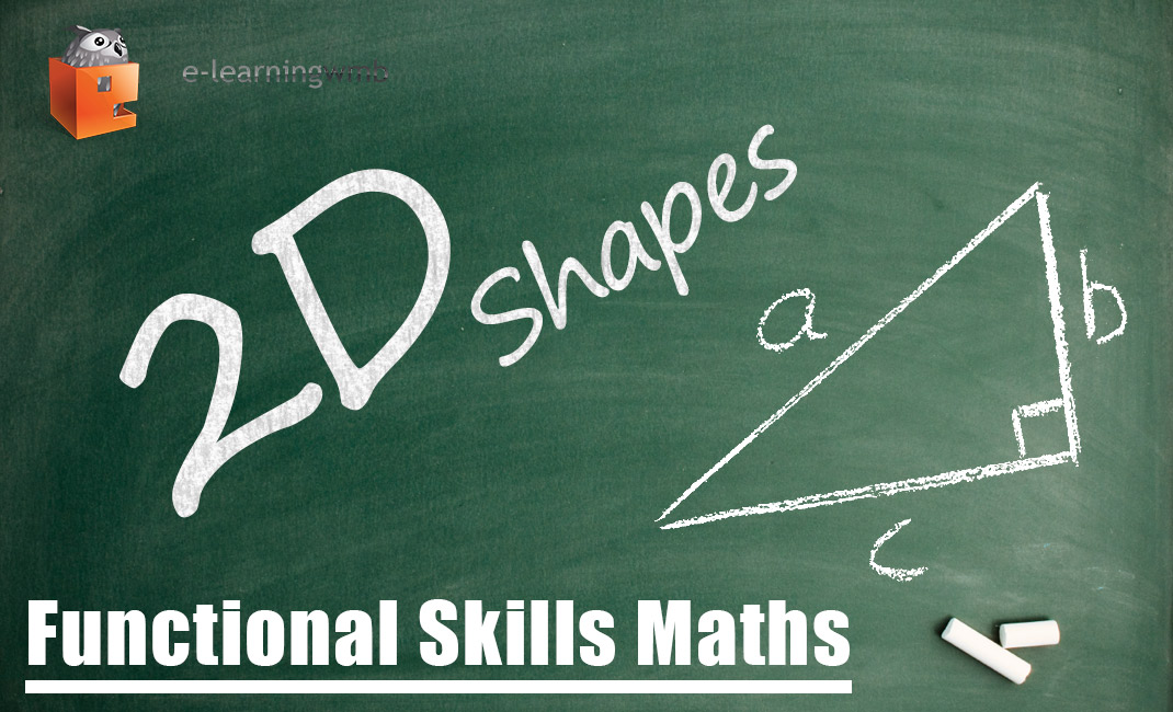 Functional Skills Maths 2D Shapes e-Learning